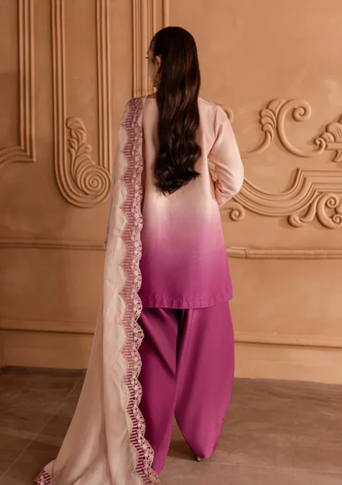 Azzal By Ayesha Usman Petal Ivana 25 Luxury Lawn Collection - Image 5