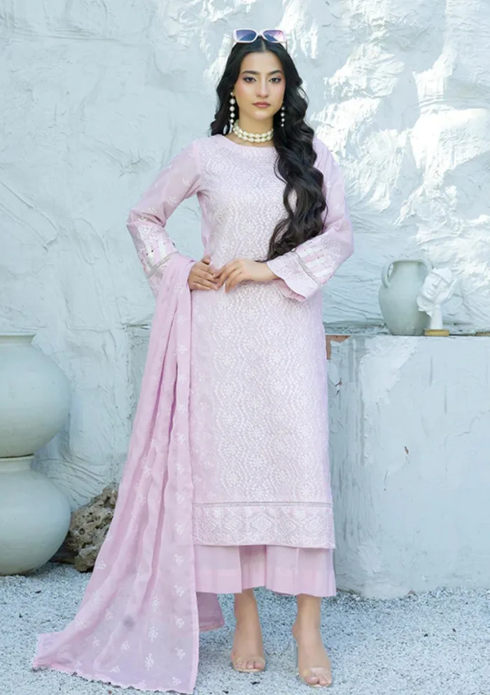 Banafsheh BN 301 Chikankari Luxury 25 Luxury Lawn Collection - Image 3