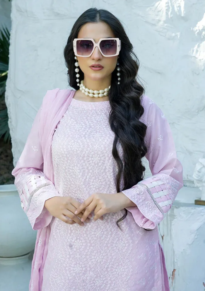 Banafsheh BN 301 Chikankari Luxury 25 Luxury Lawn Collection - Image 4