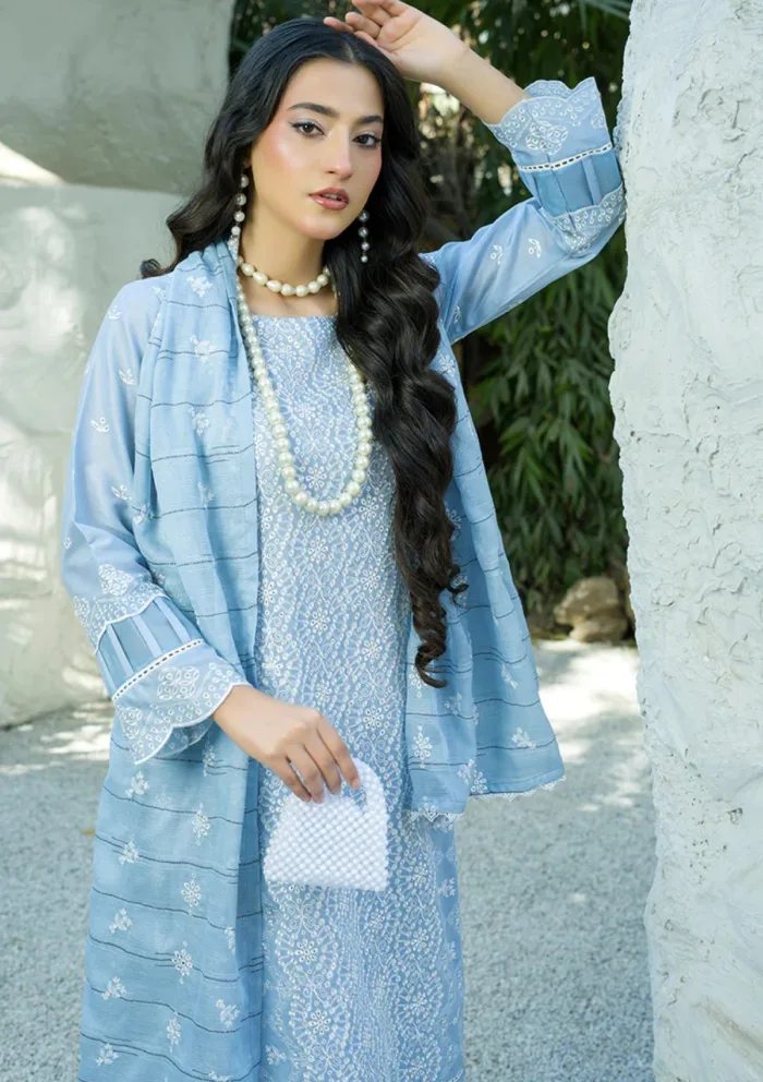 Banafsheh BN 304 Chikankari Luxury 25 Luxury Lawn Collection - Image 4