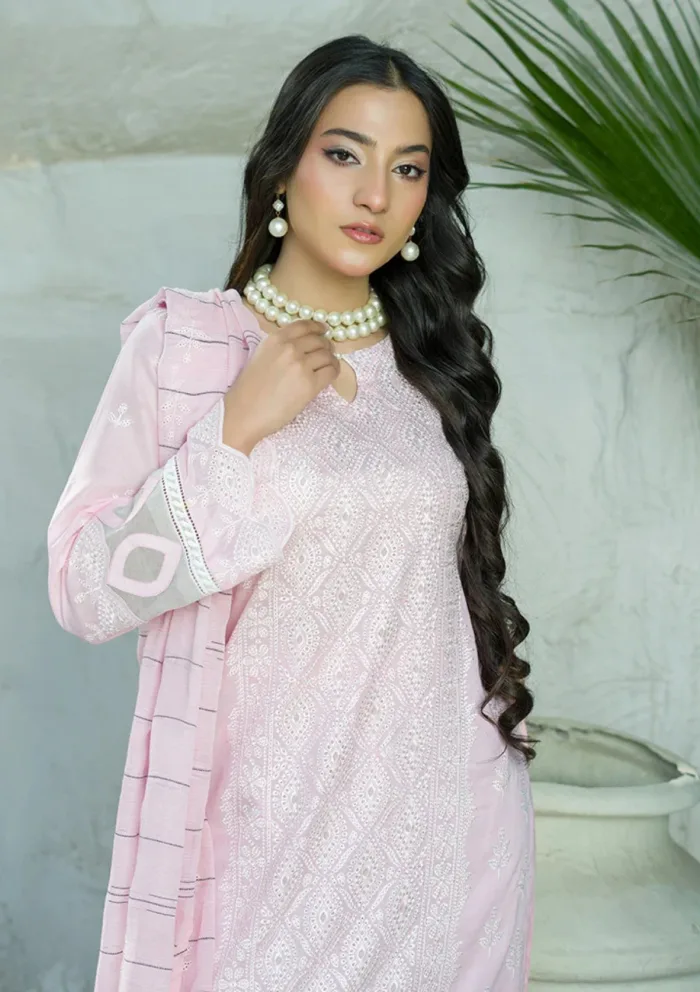 Banafsheh BN 306 Chikankari Luxury 25 Luxury Lawn Collection - Image 4