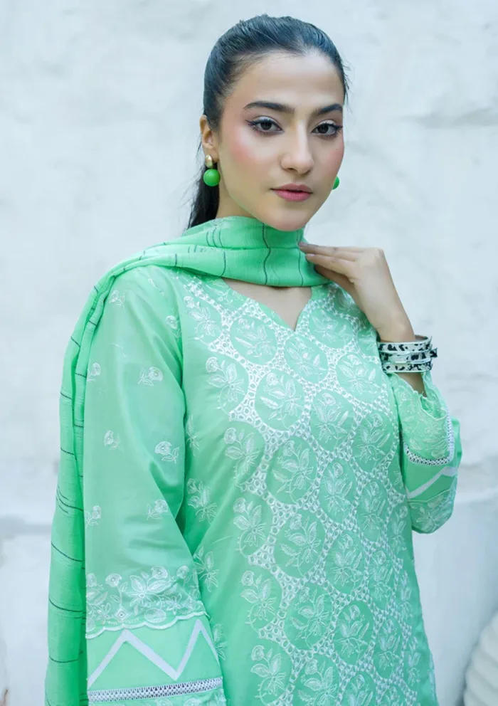 Banafsheh BN 307 Chikankari Luxury 25 Luxury Lawn Collection - Image 4