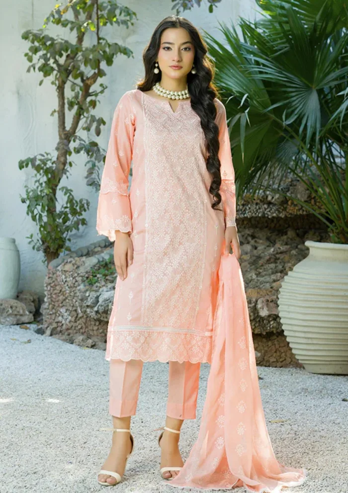 Banafsheh BN 308 Chikankari Luxury 25 Luxury Lawn Collection - Image 4