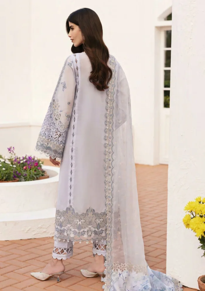 Baroque BEL25 02 Eid 25 Luxury Lawn Collection - Image 2