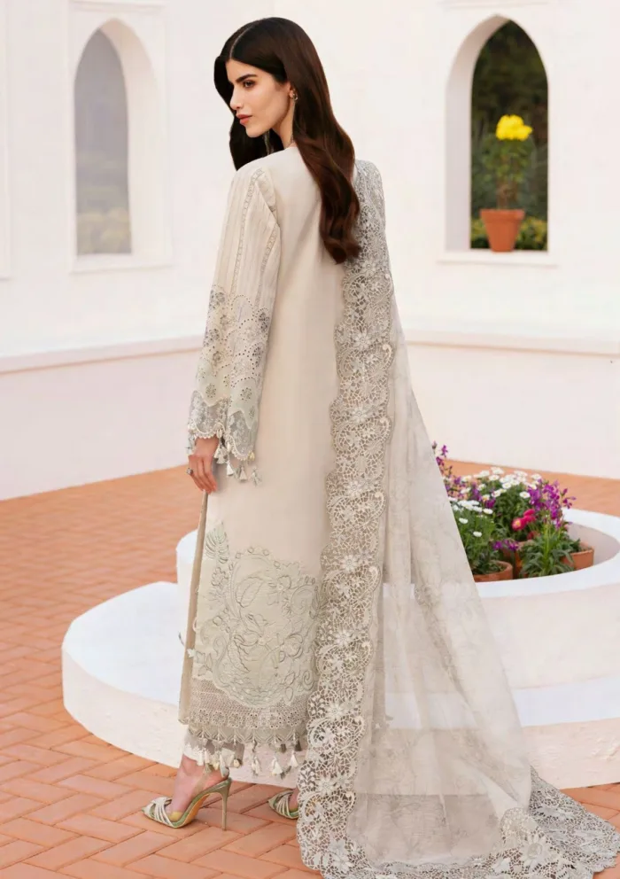 Baroque BEL25 04 Eid 25 Luxury Lawn Collection - Image 2