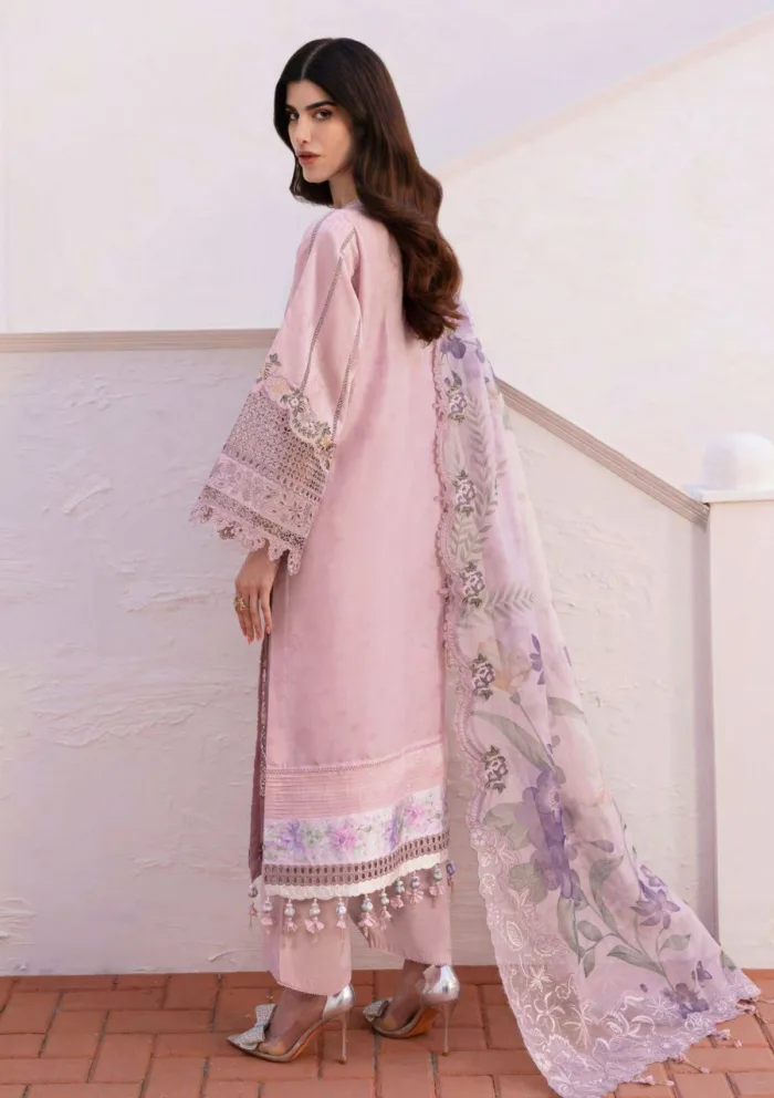 Baroque BEL25 08 Eid 25 Luxury Lawn Collection - Image 2