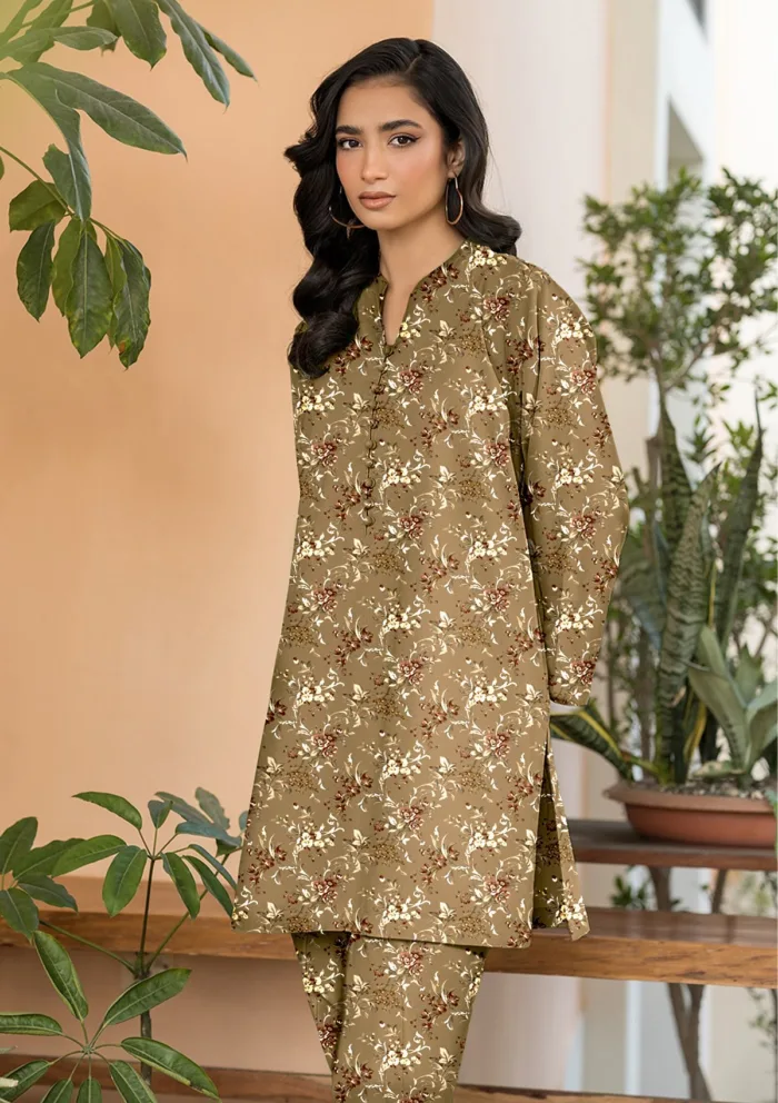 Basanti 2 Pcs D 04 Print Edit 25 Luxury Lawn Collection - Image 3