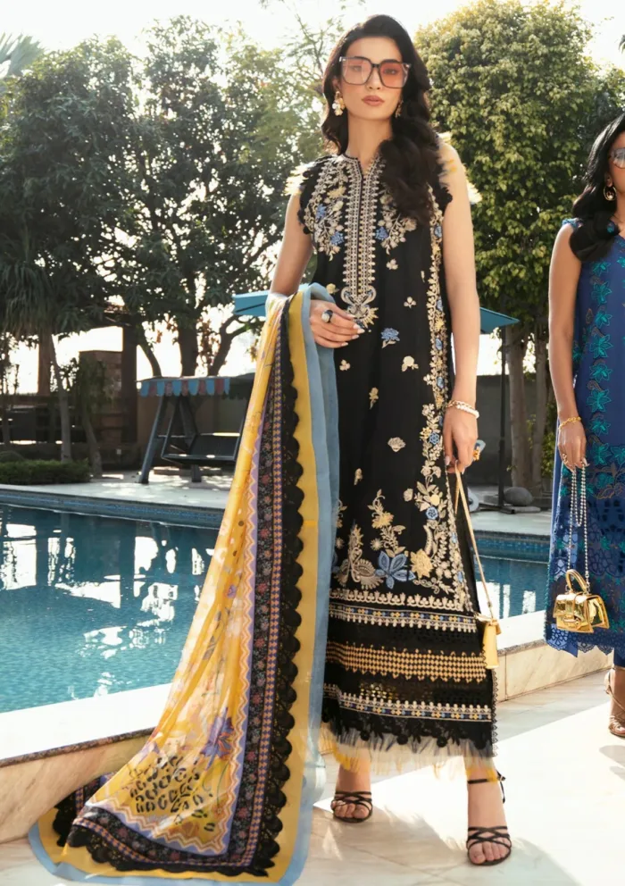 Bin Ilyas 317 A Kayra Summer Edit Luxury Lawn Collection - Image 4