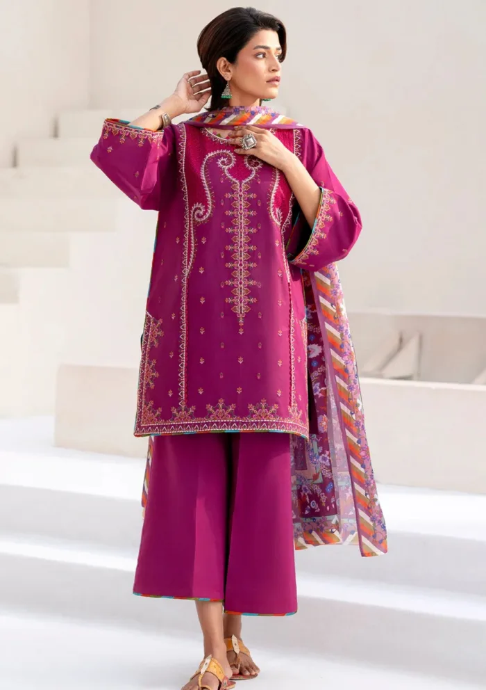 Bin Ilyas BIA25 82 A Aaina Luxury Lawn Collection - Image 5