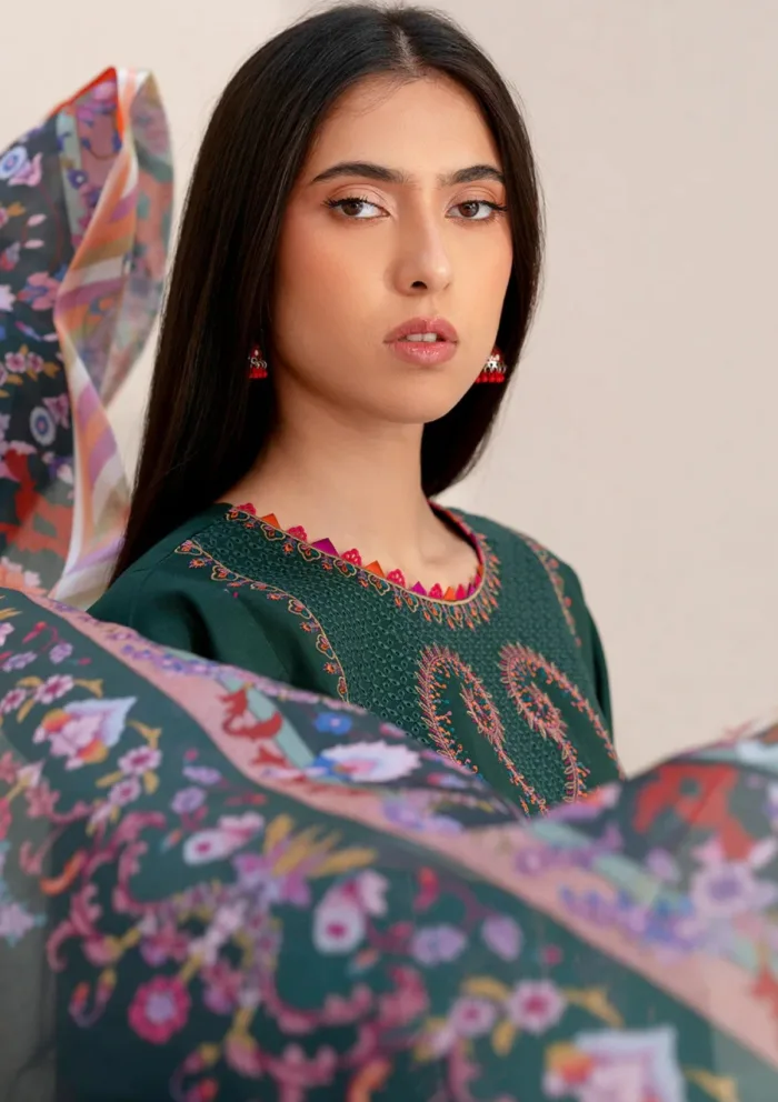 Bin Ilyas BIA25 82 B Aaina Luxury Lawn Collection - Image 4