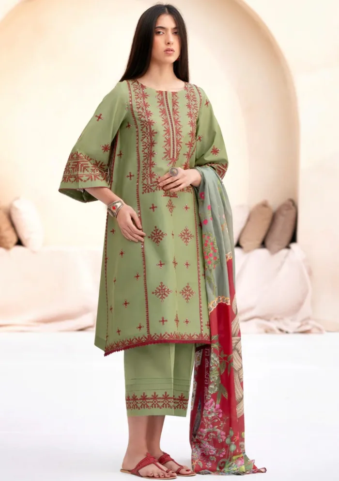 Bin Ilyas BIA25 83 A Aaina Luxury Lawn Collection - Image 3