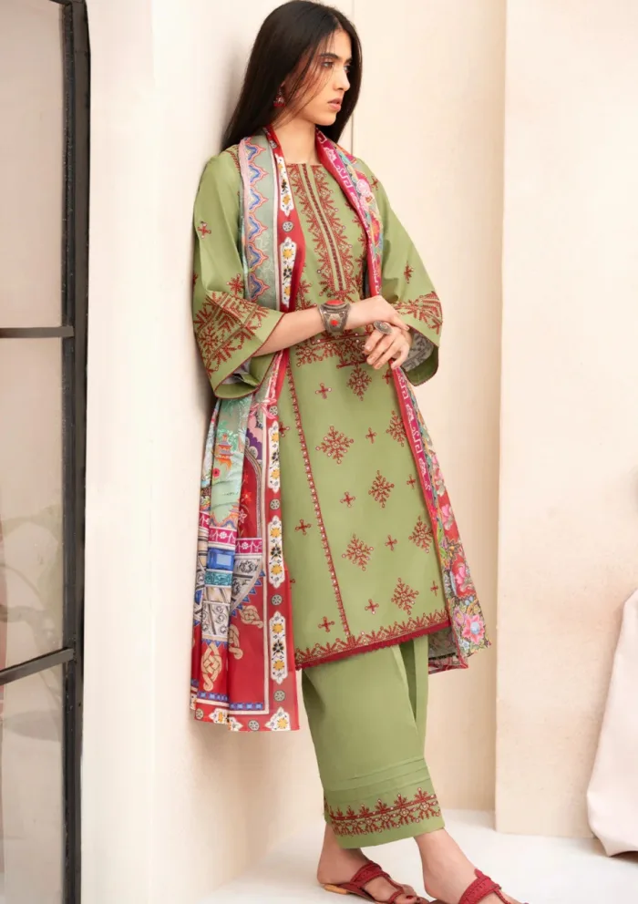 Bin Ilyas BIA25 83 A Aaina Luxury Lawn Collection - Image 4