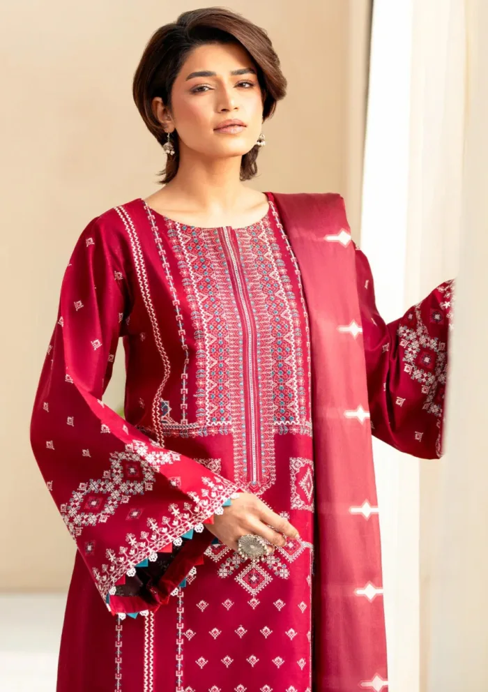 Bin Ilyas BIA25 84 A Aaina Luxury Lawn Collection - Image 2