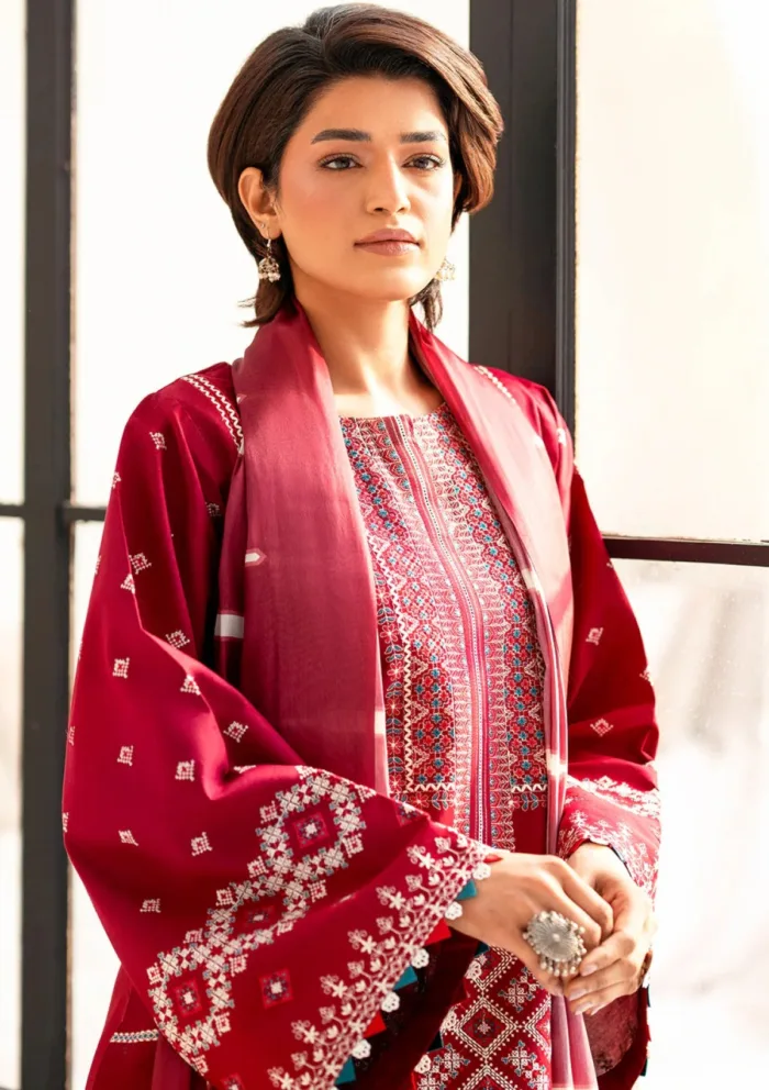Bin Ilyas BIA25 84 A Aaina Luxury Lawn Collection - Image 5