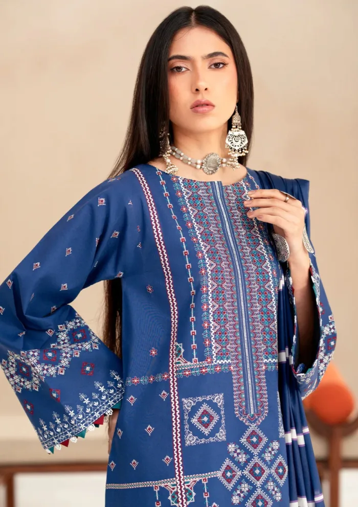 Bin Ilyas BIA25 84 B Aaina Luxury Lawn Collection - Image 3