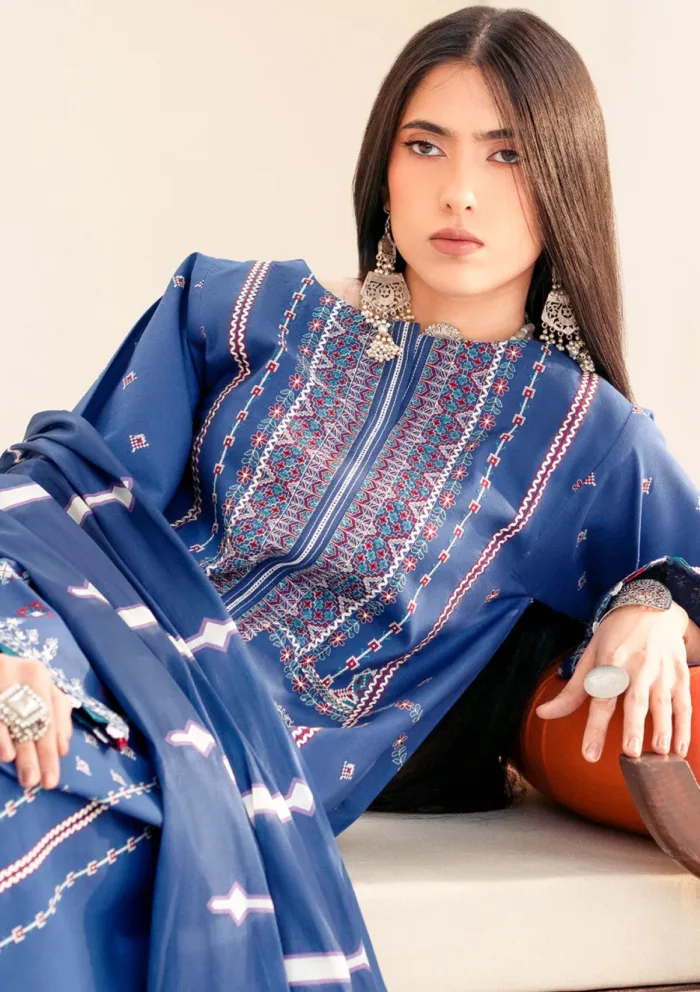 Bin Ilyas BIA25 84 B Aaina Luxury Lawn Collection - Image 4