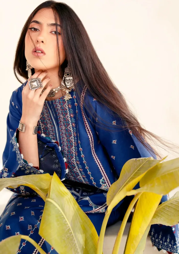 Bin Ilyas BIA25 84 B Aaina Luxury Lawn Collection - Image 5