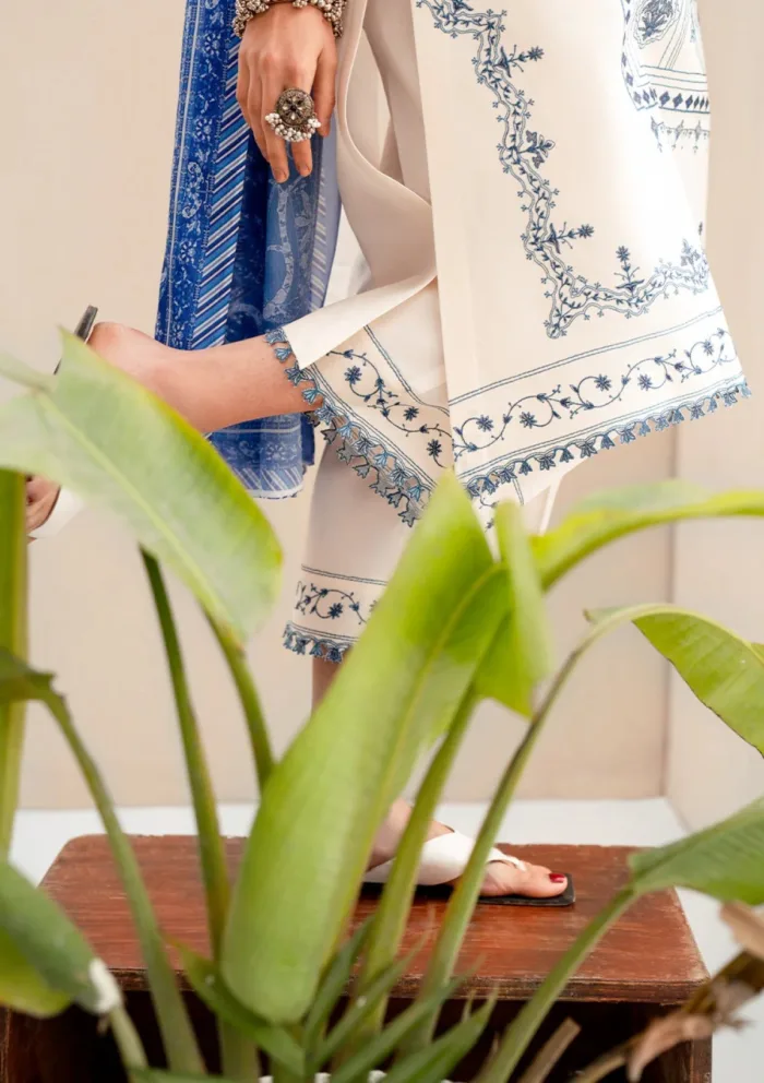 Bin Ilyas BIA25 85 B Aaina Luxury Lawn Collection - Image 4