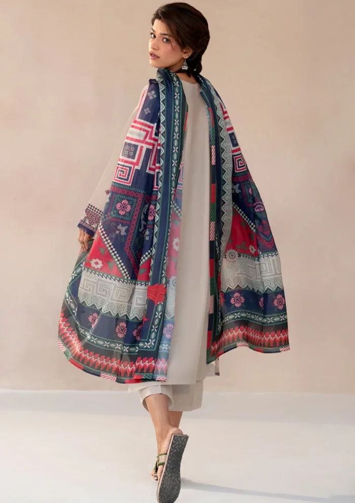 Bin Ilyas BIA25 86 A Aaina Luxury Lawn Collection - Image 6