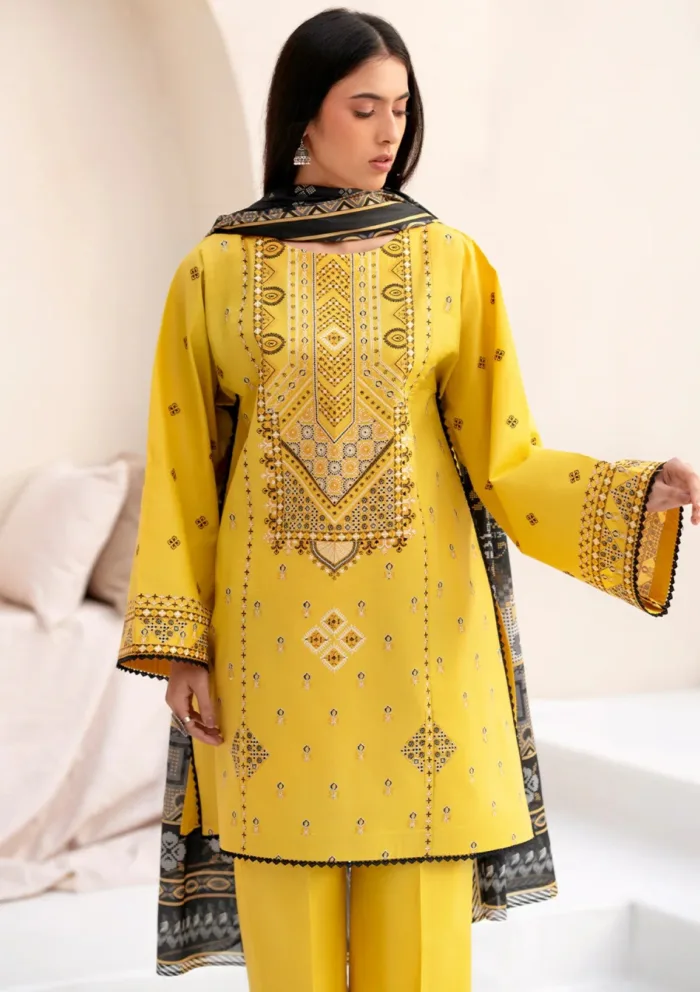 Bin Ilyas BIA25 86 B Aaina Luxury Lawn Collection - Image 2