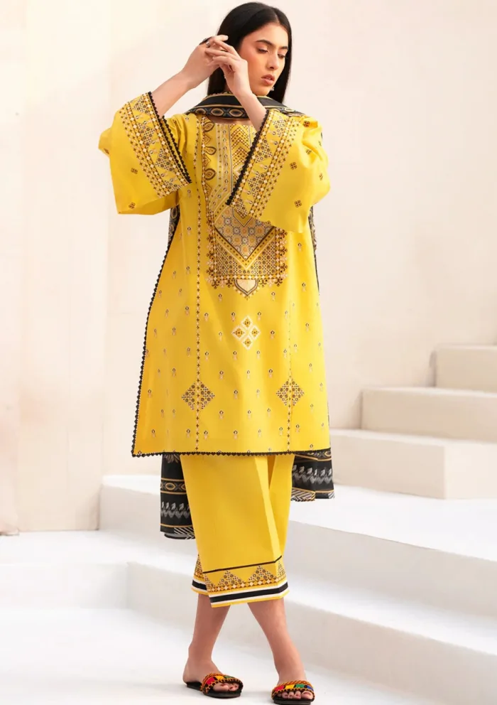 Bin Ilyas BIA25 86 B Aaina Luxury Lawn Collection - Image 6