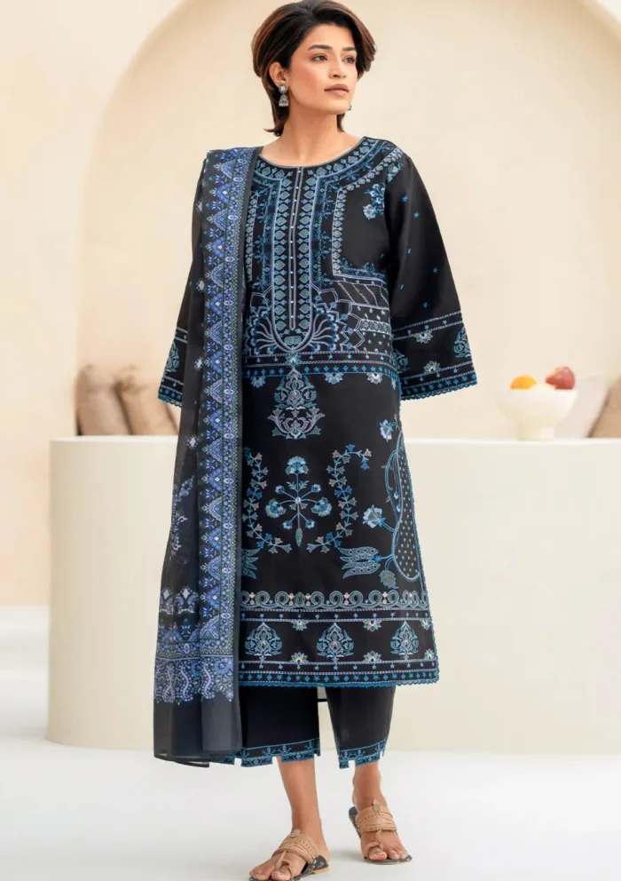 Bin Ilyas BIA25 87 A Aaina Luxury Lawn Collection - Image 2