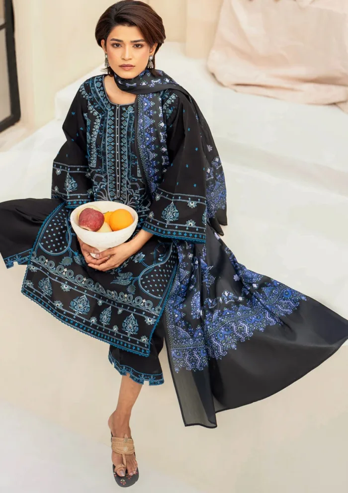Bin Ilyas BIA25 87 A Aaina Luxury Lawn Collection - Image 5