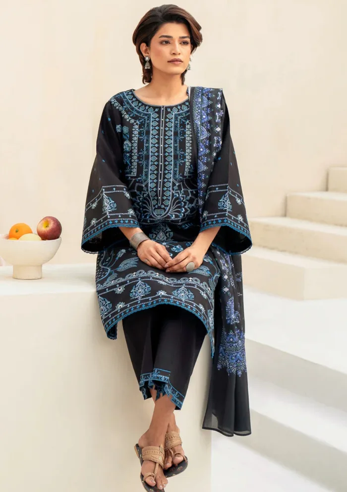 Bin Ilyas BIA25 87 A Aaina Luxury Lawn Collection - Image 6