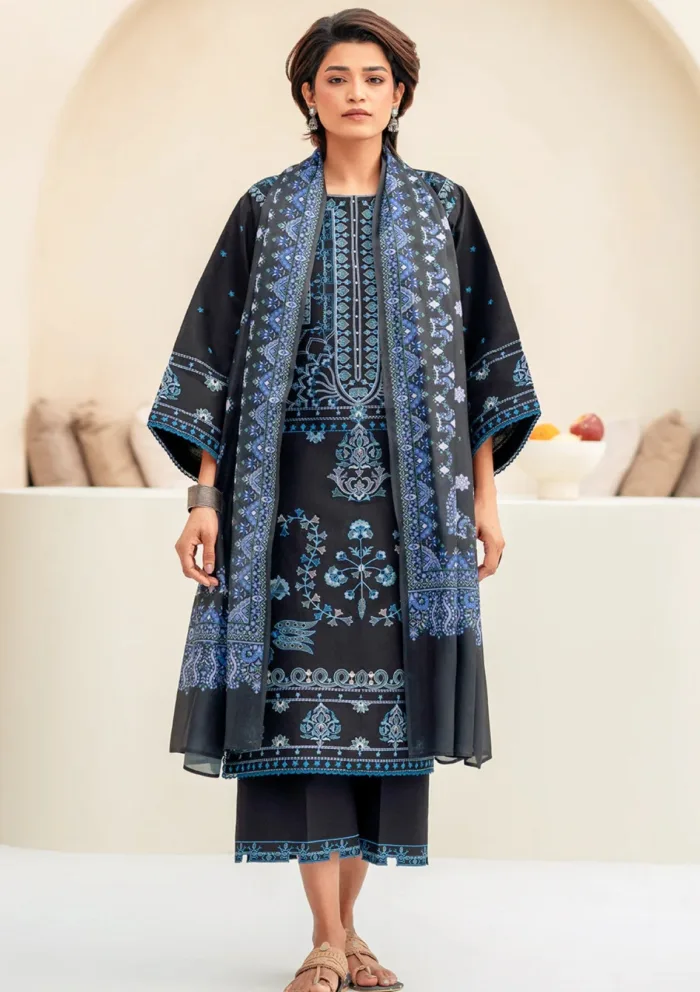 Bin Ilyas BIA25 87 A Aaina Luxury Lawn Collection - Image 7