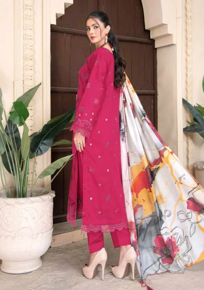 Bin Rashid Premium 25 D 01 Andaaz Luxury Lawn Collection - Image 2