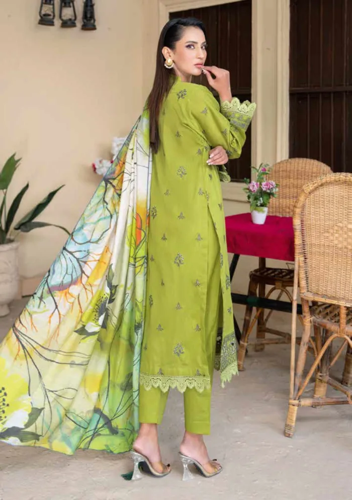 Bin Rashid Premium 25 D 02 Andaaz Luxury Lawn Collection - Image 2