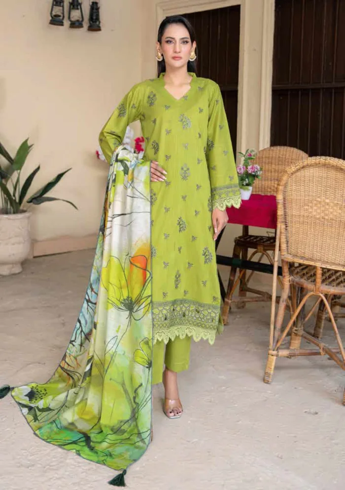 Bin Rashid Premium 25 D 02 Andaaz Luxury Lawn Collection - Image 4
