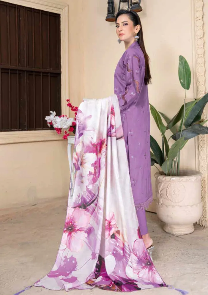 Bin Rashid Premium 25 D 03 Andaaz Luxury Lawn Collection - Image 2
