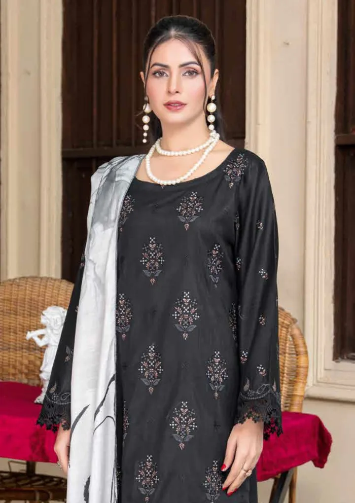 Bin Rashid Premium 25 D 04 Andaaz Luxury Lawn Collection - Image 3
