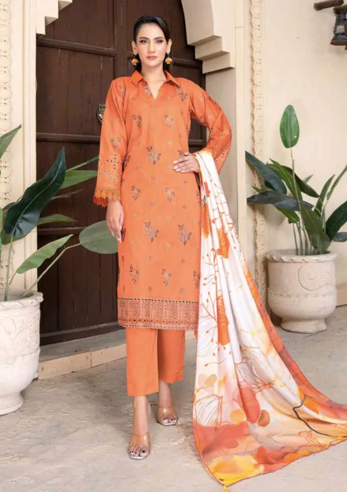 Bin Rashid Premium 25 D 05 Andaaz Luxury Lawn Collection - Image 4
