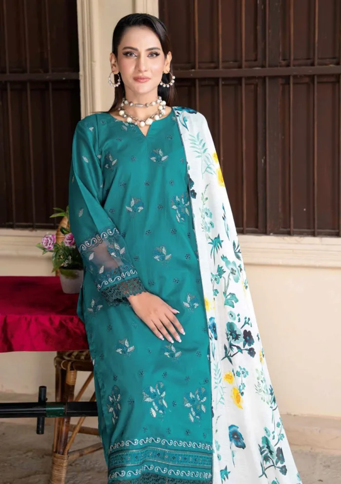 Bin Rashid Premium 25 D 06 Andaaz Luxury Lawn Collection - Image 3