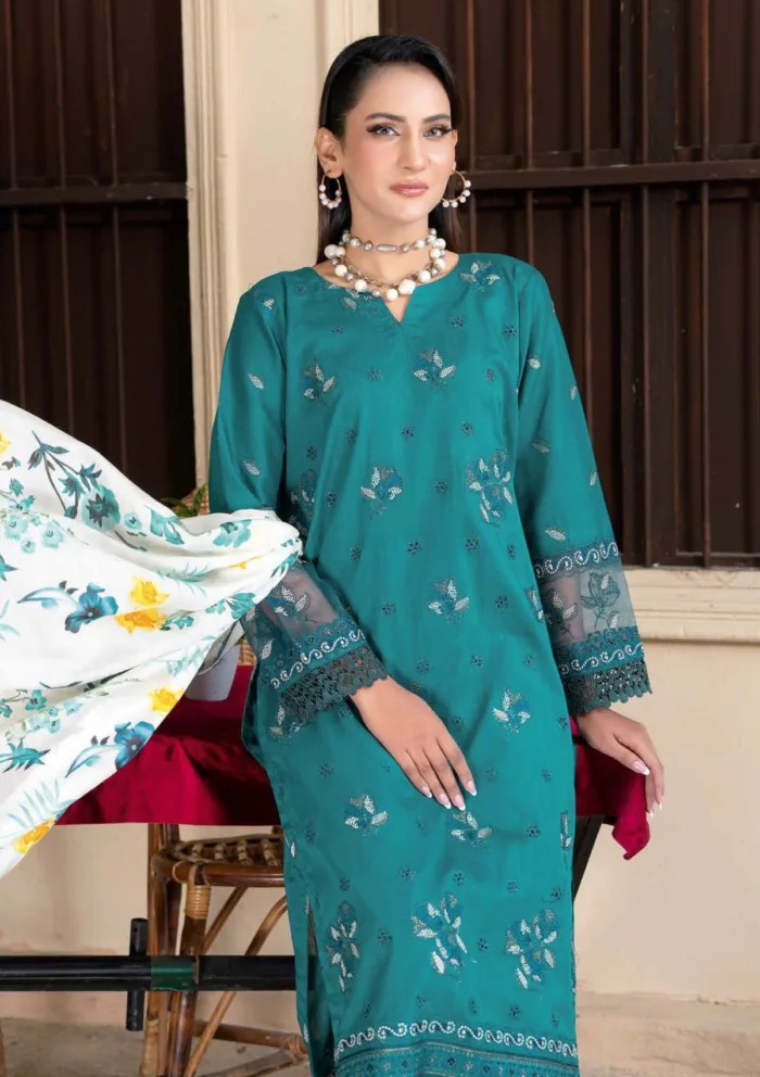 Bin Rashid Premium 25 D 06 Andaaz Luxury Lawn Collection - Image 4