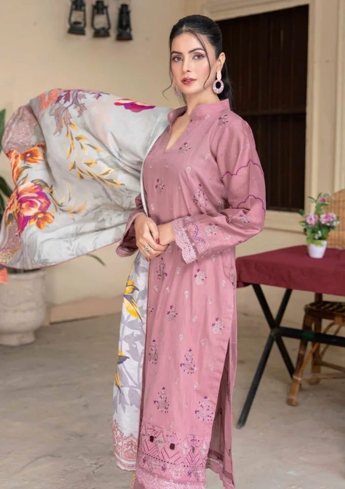 Bin Rashid Premium 25 D 07 Andaaz Luxury Lawn Collection - Image 2