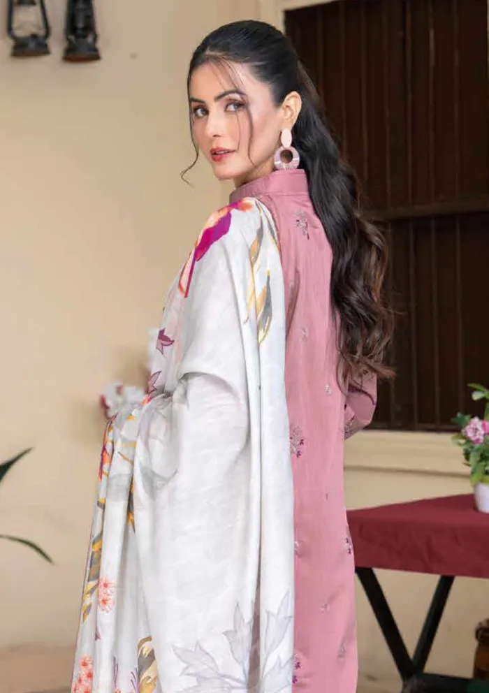 Bin Rashid Premium 25 D 07 Andaaz Luxury Lawn Collection - Image 4