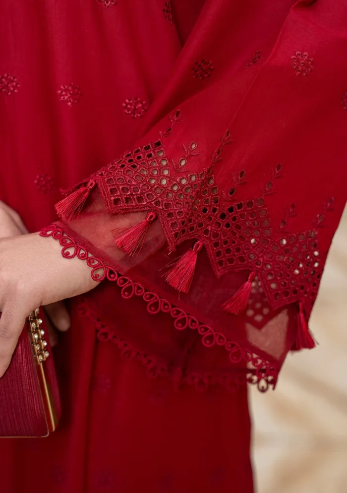 Carnation CCS25 01 Chikankari Summer Luxury Lawn Collection - Image 3