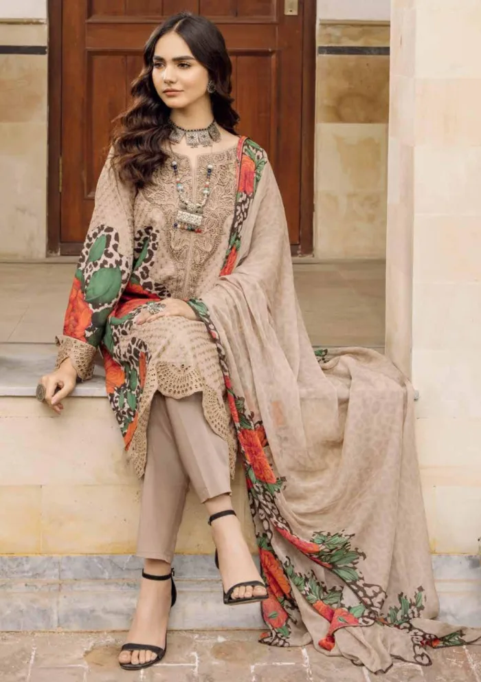 Charizma AD4 02 Andaaz 25 Luxury Lawn Collection - Image 3