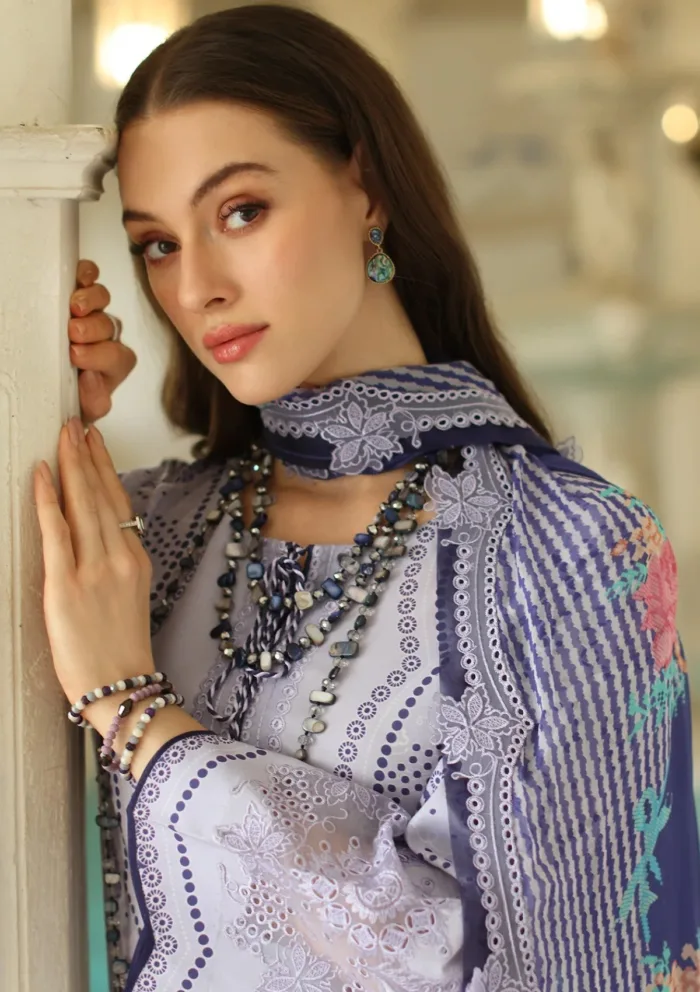 Charizma An25 01 Aniq Volume 1 Luxury Lawn Collection - Image 3