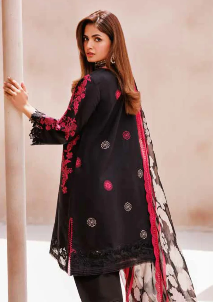 Charizma Black Edition CP4 59 C Prints Luxury Lawn Collection - Image 3