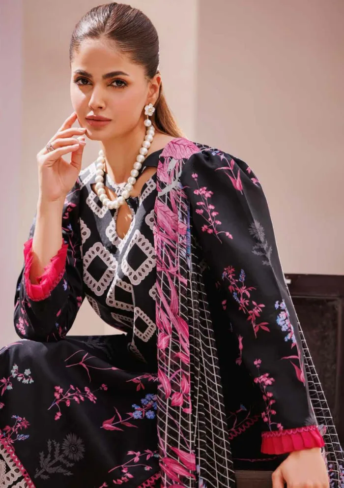Charizma Black Edition CP4 64 C Prints Luxury Lawn Collection - Image 2