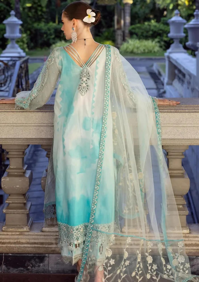 Charizma Limited Edition CLE25 03 Unstitched Festive Luxury Lawn Collection - Image 5