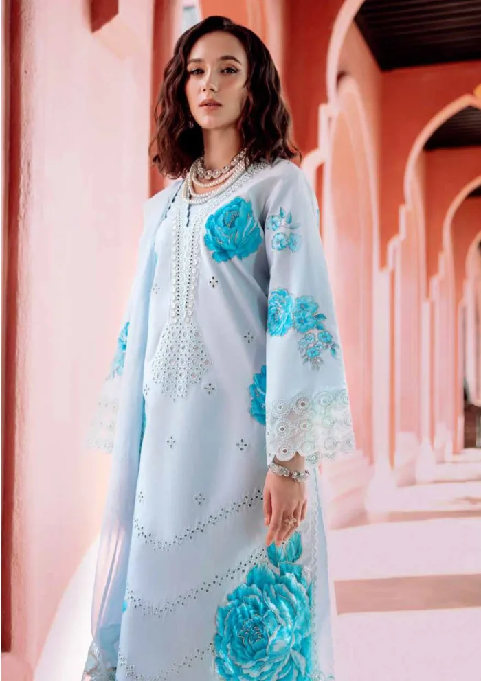 Charizma Rm5 05 Reem Unstitched 25 Luxury Lawn Collection - Image 3