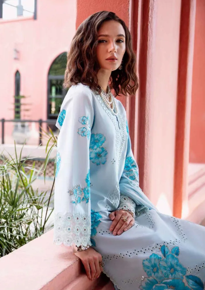Charizma Rm5 05 Reem Unstitched 25 Luxury Lawn Collection - Image 4