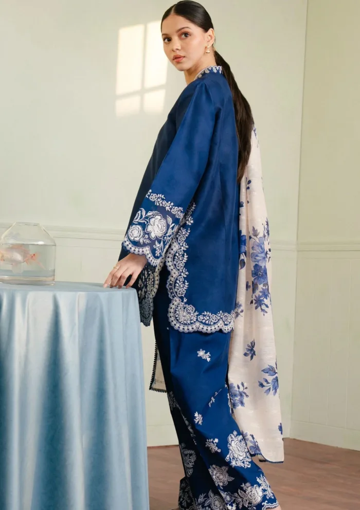 Coco By Zara Shahjahan Unstitched 25 -Meadow-8B Luxury Lawn Collection - Image 2