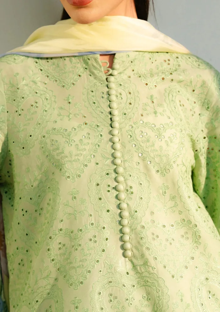 Coco By Zara Shahjahan Unstitched 25 -Tina-3B Luxury Lawn Collection - Image 2