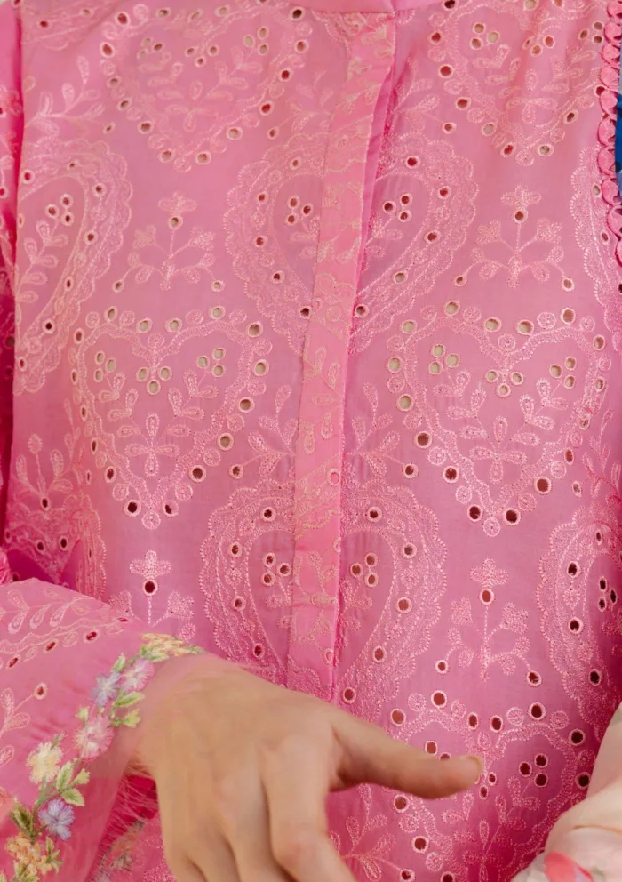 Coco By Zara Shahjahan Unstitched 25 -Tina-3A Luxury Lawn Collection - Image 2
